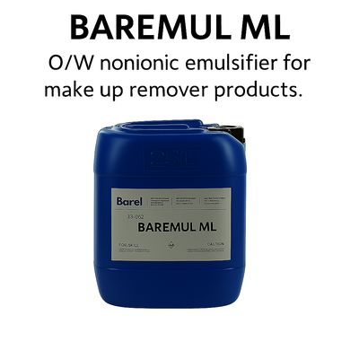 BAREMUL ML O/W Cosmetics Emulsifier For Spray Make P Remover Products